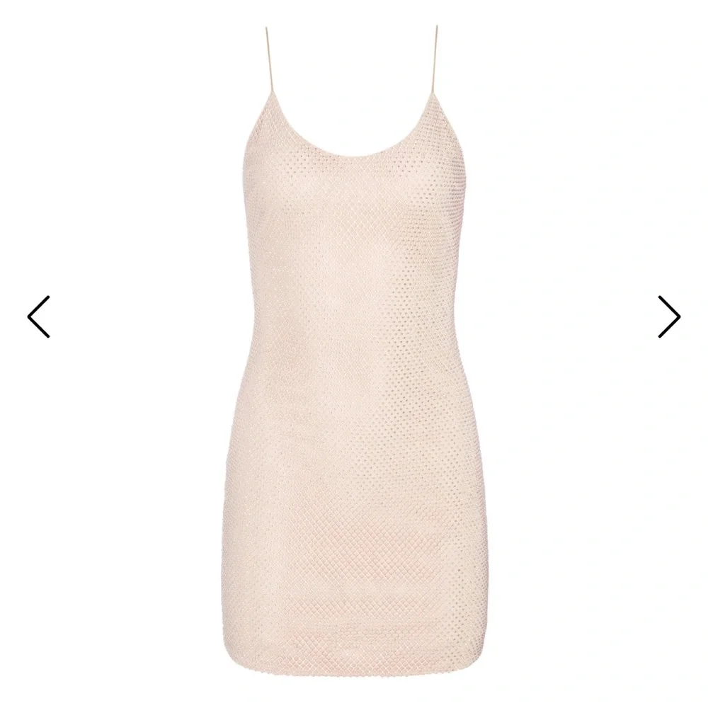 NWT Alice + Olivia Nelle Crystal Embellished Mini dress - Picture 7 of 12